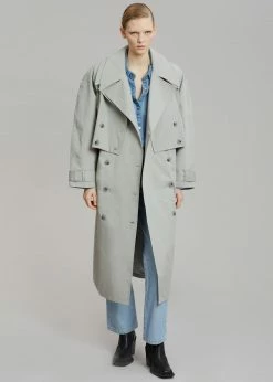 Cheap π The Frankie Shop CLOTHING Nexine Short Jacket - Grey π€© 18 The Frankie Shop CLOTHING Nexine Short Jacket - Grey