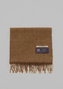More Than Yesterday Nieves Wool Scarf - Chocolate Men