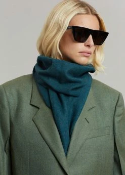 More Than Yesterday Men Nieves Wool Scarf - Deep Teal