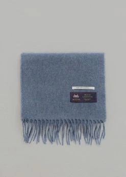 More Than Yesterday Nieves Wool Scarf - Dusty Blue Men