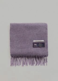 More Than Yesterday Nieves Wool Scarf - Violet Men