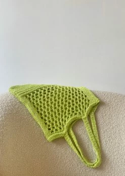 Cafe Noir Niroka Net Tote - Lime