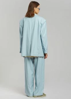 Another Avenue CLOTHING Nuno Thin Stripes Pants - Sky