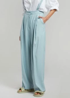 Another Avenue CLOTHING Nuno Thin Stripes Pants - Sky