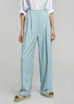 Another Avenue CLOTHING Nuno Thin Stripes Pants - Sky