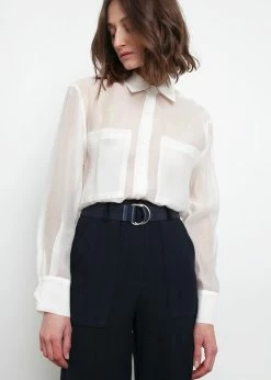 Bar Kier Blouse - Off White CLOTHING