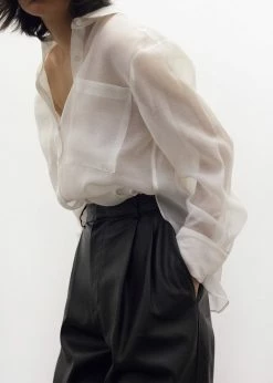 Bar Kier Blouse - Off White CLOTHING