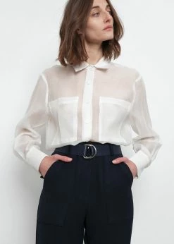 Bar Kier Blouse - Off White CLOTHING