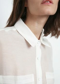 Bar Kier Blouse - Off White CLOTHING