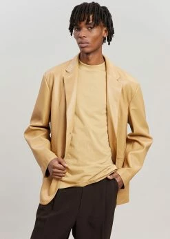 The Frankie Shop Olympia Blazer - Butter CLOTHING