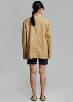 The Frankie Shop Olympia Blazer - Butter CLOTHING