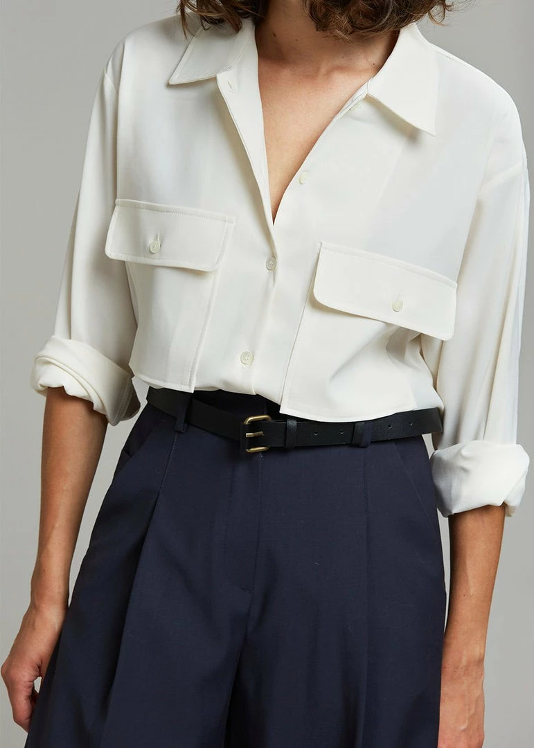 Buy π The Frankie Shop Opal Blouse - Cream CLOTHING π 4 The Frankie Shop Opal Blouse - Cream CLOTHING