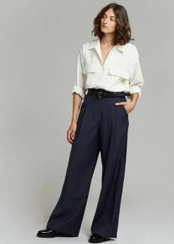 Buy π The Frankie Shop Opal Blouse - Cream CLOTHING π 13 The Frankie Shop Opal Blouse - Cream CLOTHING