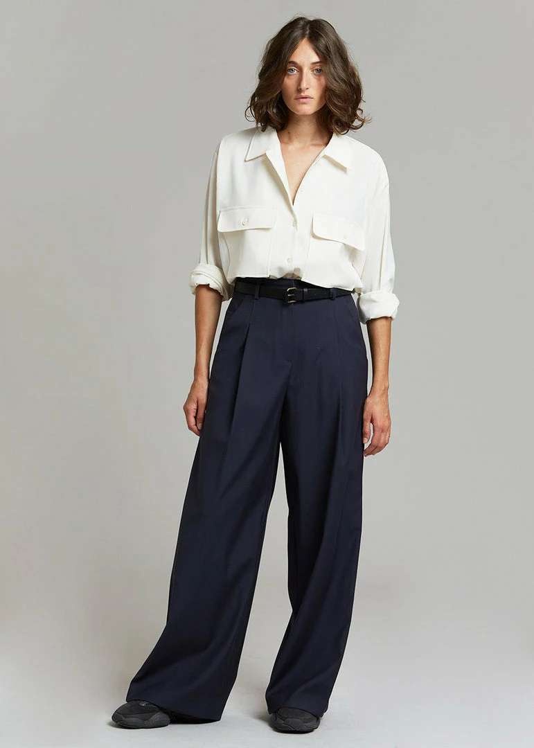 Buy π The Frankie Shop Opal Blouse - Cream CLOTHING π 7 The Frankie Shop Opal Blouse - Cream CLOTHING