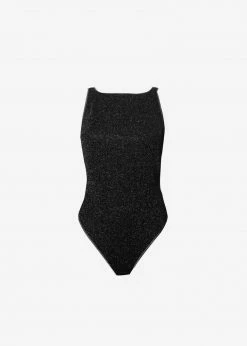 Oseree CLOTHING Oséree Lumière Body Swimsuit - Black