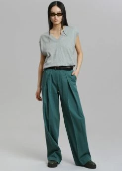 Masof CLOTHING Otis Knit Vest - Grey