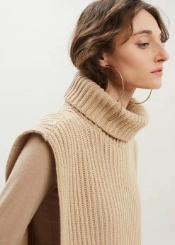 ACCESSORIES Fay Andrada Ovaali Hoops - Brass