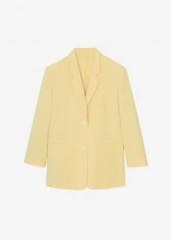 The Frankie Shop Pernille Boy Blazer - Banana CLOTHING