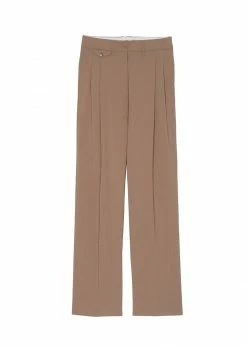 The Frankie Shop CLOTHING Pernille Boy Pants - Brown