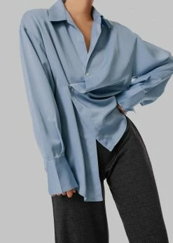 Paper Moon CLOTHING Pilvi Blouse - Sky