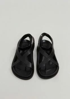 Flash Sale ๐ Porte & Paire X TFS Cross ๐ฉด Sandal - Black ๐ SHOES ๐ 14 Porte & Paire X TFS Cross Sandal - Black SHOES