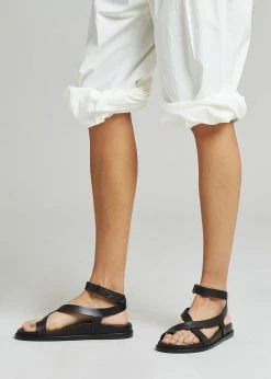 Flash Sale ๐ Porte & Paire X TFS Cross ๐ฉด Sandal - Black ๐ SHOES ๐ 13 Porte & Paire X TFS Cross Sandal - Black SHOES