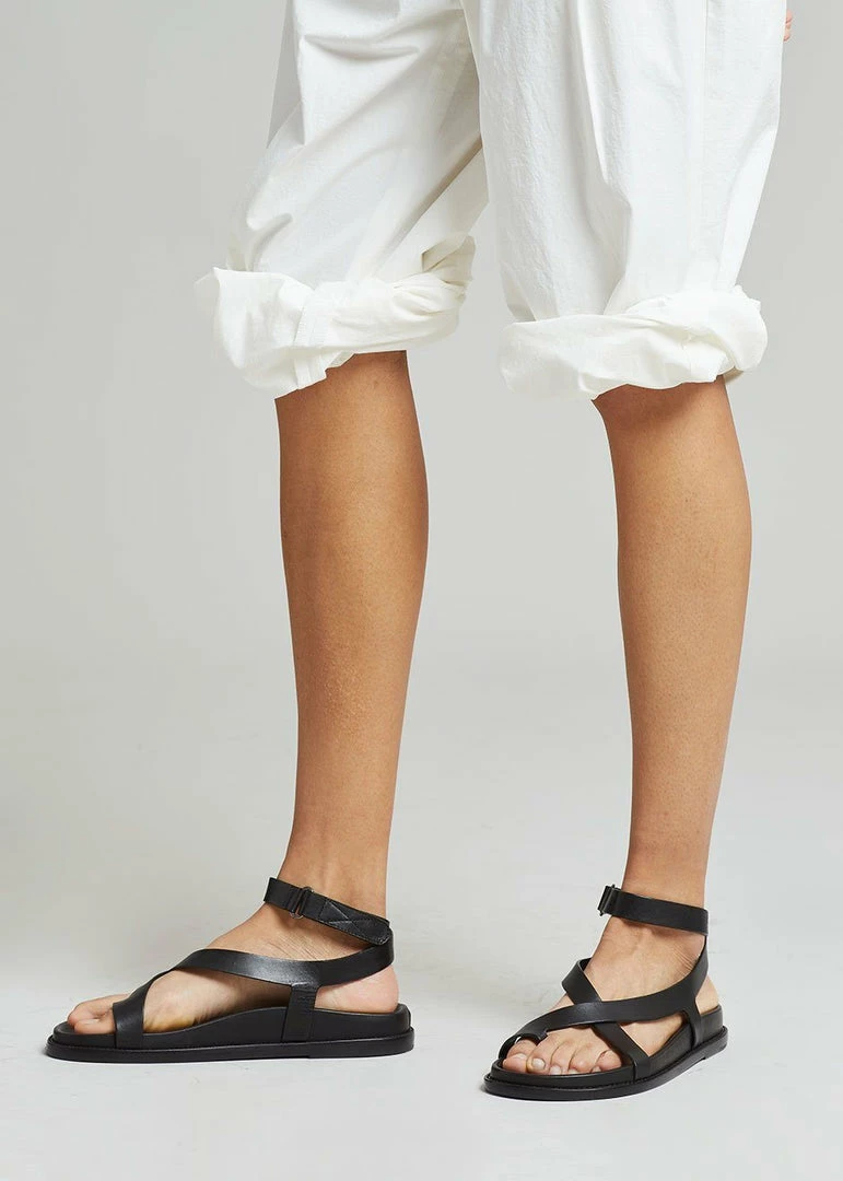 Flash Sale ๐ Porte & Paire X TFS Cross ๐ฉด Sandal - Black ๐ SHOES ๐ 5 Porte & Paire X TFS Cross Sandal - Black SHOES