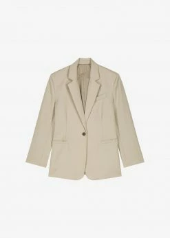 New π Ouppt CLOTHING Powana Blazer - Beige π 33 Ouppt CLOTHING Powana Blazer - Beige