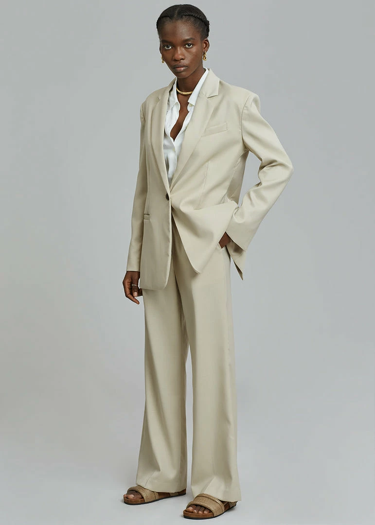 New π Ouppt CLOTHING Powana Blazer - Beige π 1 Ouppt CLOTHING Powana Blazer - Beige