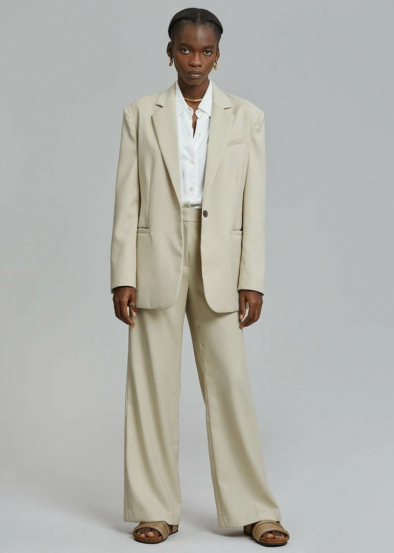 New π Ouppt CLOTHING Powana Blazer - Beige π 5 Ouppt CLOTHING Powana Blazer - Beige