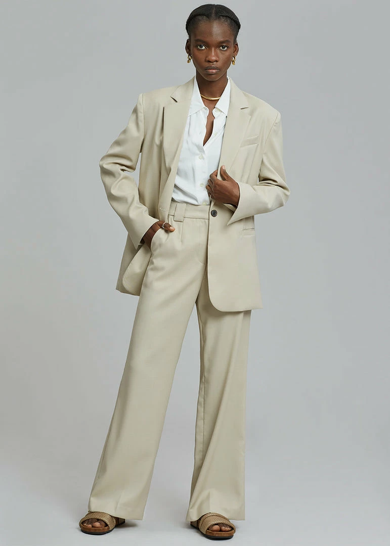 New π Ouppt CLOTHING Powana Blazer - Beige π 4 Ouppt CLOTHING Powana Blazer - Beige