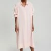 Agit Rama Shirt Dress - Pink Stripe CLOTHING