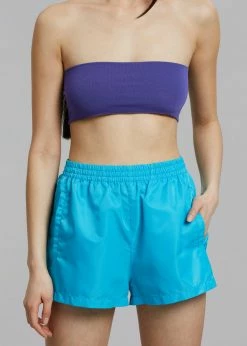 Deals π CLOTHING REMAIN Bailyn Tube Top - Purple Corallites 𧨠10 CLOTHING REMAIN Bailyn Tube Top - Purple Corallites