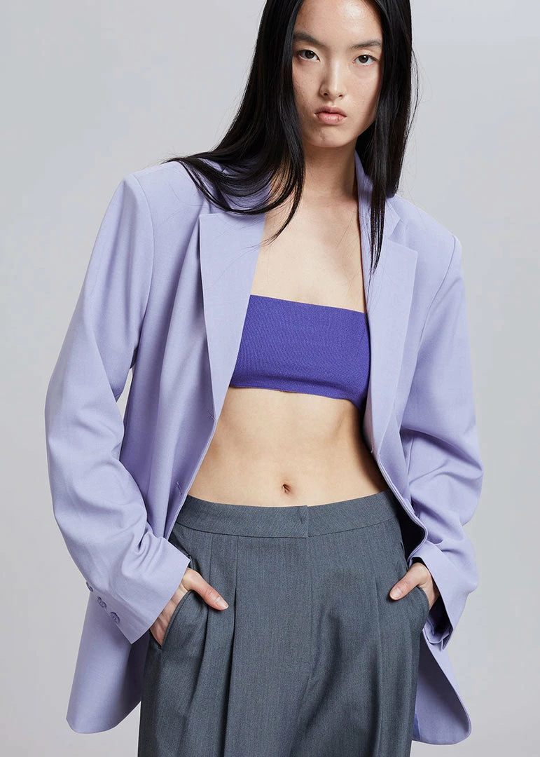 Deals π CLOTHING REMAIN Bailyn Tube Top - Purple Corallites 𧨠1 CLOTHING REMAIN Bailyn Tube Top - Purple Corallites