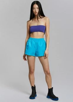 Deals π CLOTHING REMAIN Bailyn Tube Top - Purple Corallites 𧨠9 CLOTHING REMAIN Bailyn Tube Top - Purple Corallites