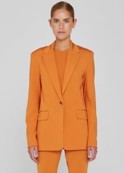 REMAIN Balgin Blazer - Tomato CLOTHING
