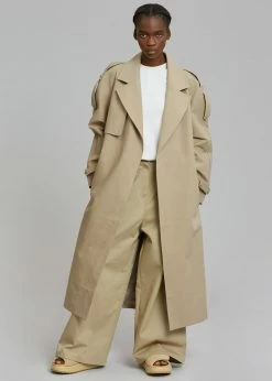 Blossom CLOTHING Rhodes Trench Coat - Natural