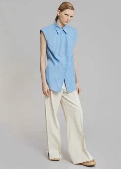 CLOTHING Rika Studios Julie Shirt - Cloud