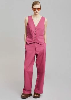 CLOTHING Rika Studios Rowan Pants - Dusty Strawberry