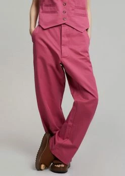 CLOTHING Rika Studios Rowan Pants - Dusty Strawberry
