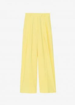 The Frankie Shop Rina Trousers - Blazing Yellow CLOTHING
