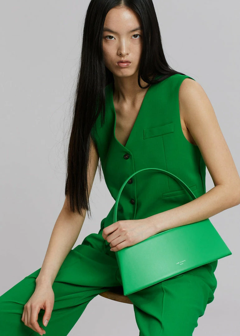 Best deal π The Frankie Shop Rina Vest - Kelly Green CLOTHING π 3 The Frankie Shop Rina Vest - Kelly Green CLOTHING