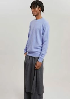 Hot Sale ⌛ Men Róhe Allen Sweater - Lavender ✨ 10 Men Róhe Allen Sweater - Lavender