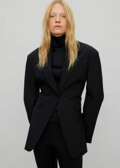 Róhe Ati Blazer - Noir CLOTHING