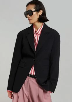 Róhe Ati Blazer - Noir CLOTHING