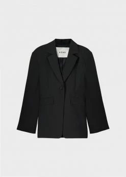 Róhe Ati Blazer - Noir CLOTHING