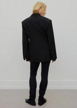 Róhe Ati Blazer - Noir CLOTHING