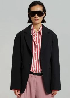 Róhe Ati Blazer - Noir CLOTHING