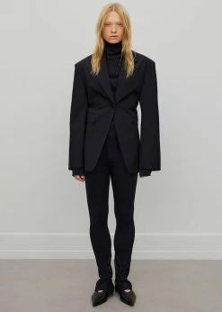 Róhe Ati Blazer - Noir CLOTHING