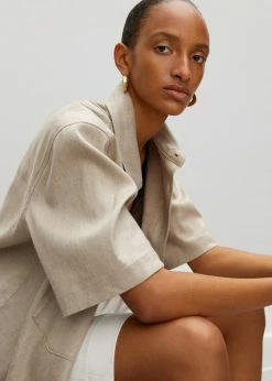 Men Róhe Eli Unisex Shirt - Beige